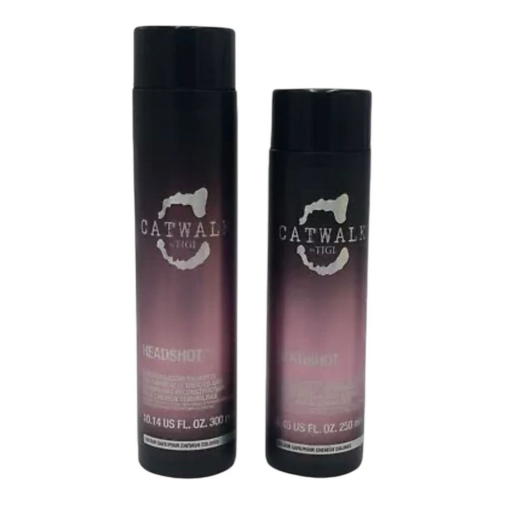 Tigi Catwalk Headshot Shampoo 10oz & Conditioner 8.45oz Duo